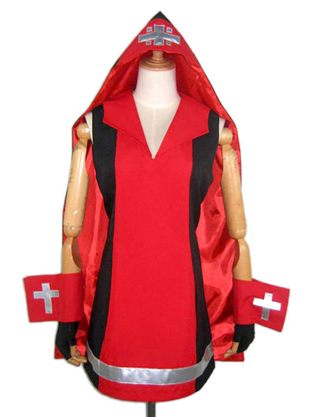 ITL Manufacturing Guilty Gear Bridget Red Cosplay Costume
