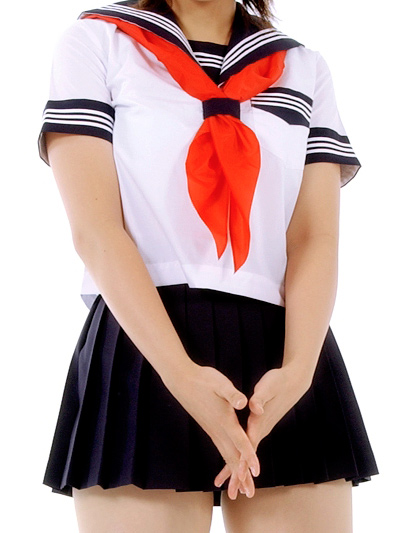 ITL Manufacturing Short Sleeves Mini Skirt School Uniform Cosplay Costume