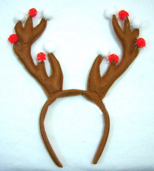 ITL Manufacturing Christmas Reindeer Antler Headband