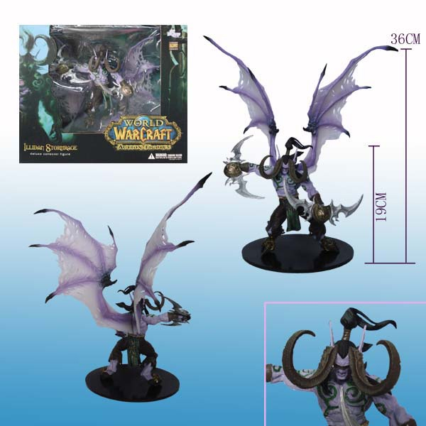 ITL Manufacturing World of Warcraft DC Unlimited Series 1 Deluxe Boxed Action Figure Illidan Stormrage