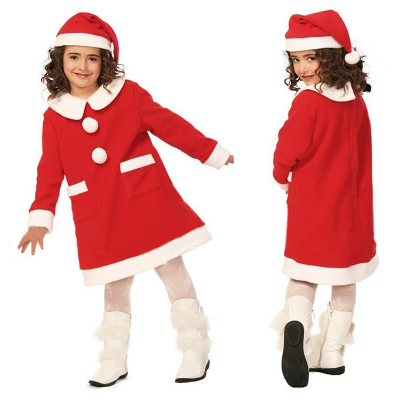 ITL Manufacturing Children Christmas Dress Cosplay Costume