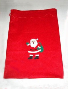 ITL Manufacturing Christmas Santa Claus Middle Gift Bag