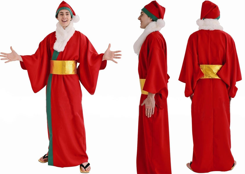 ITL Manufacturing Santa Claus Magic Christmas Cospaly Costume