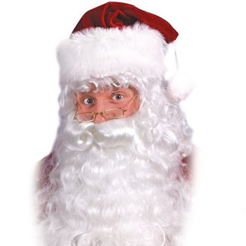 ITL Manufacturing Santa Claus White Beard and Hair