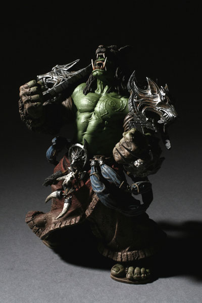 ITL Manufacturing World of Warcraft DC Unlimited Series 1 Action Figure Orc Shaman [Rehgar Earthfury]