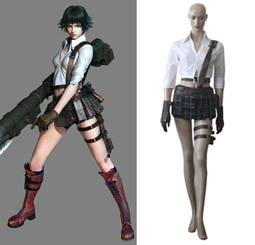 ITL Manufacturing Devil May Cry 3 Lady Cosplay Costume