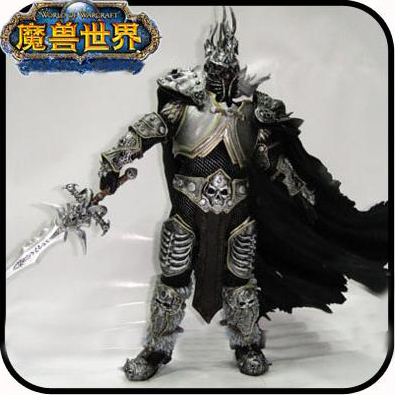 ITL Manufacturing The Lich King Arthas Menethil Deluxe Collector  Figures + Frostmourne