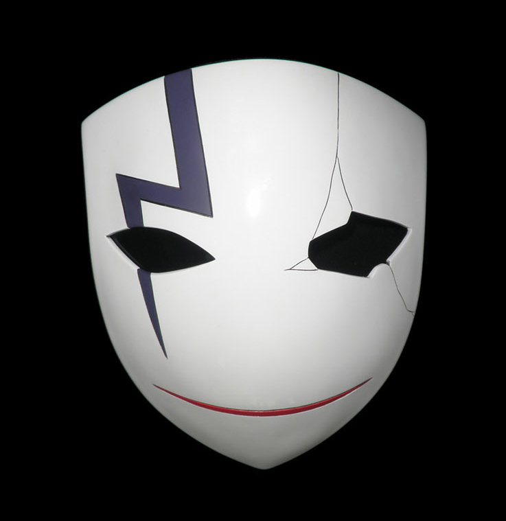 ITL Manufacturing Darker Than Black Cosplay Accessories Hei's Mask C(Deluxe Edition)
