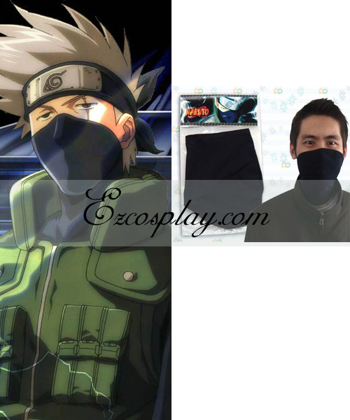 ITL Manufacturing Naruto Hatake Kakashi Face Mask Cosplay Accessory