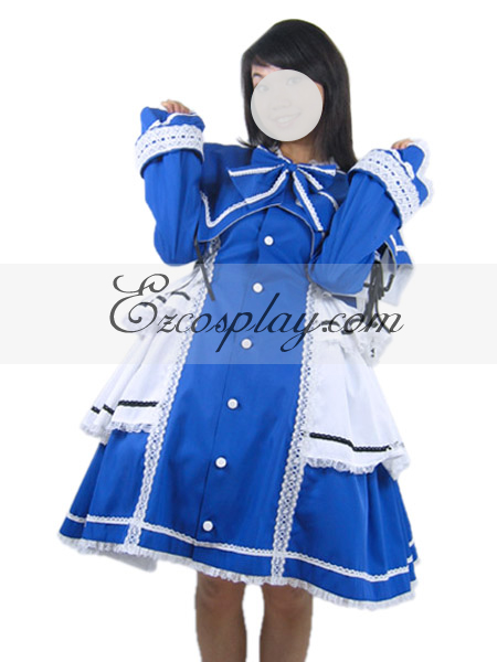 ITL Manufacturing Rozen Maiden Lolita Blue Cosplay Costume