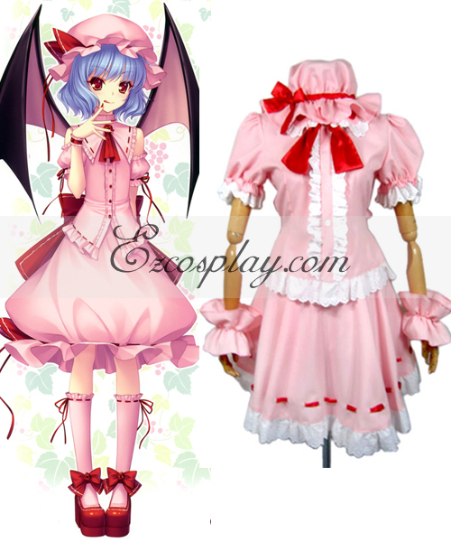ITL Manufacturing Touhou Project Vampire Remilia Scarlet Cosplay Costume