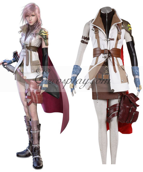 ITL Manufacturing Final Fantasy XIII Lightning Cosplay Costume (Deluxe Design)