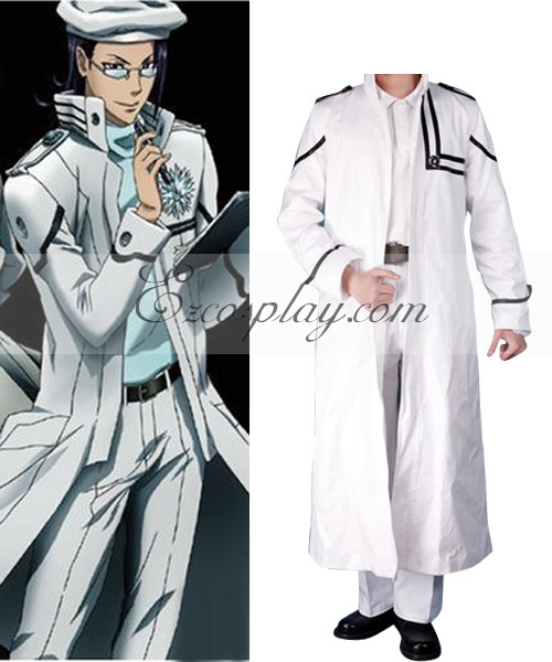 ITL Manufacturing D.Gray-man Komui Lee Cosplay Costume