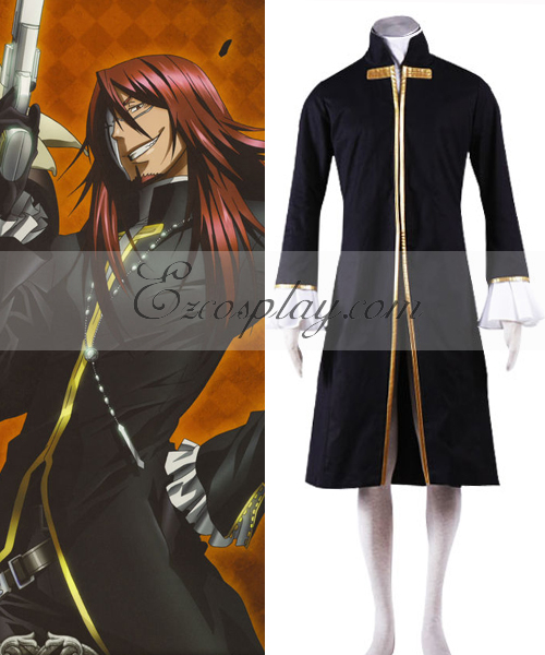ITL Manufacturing D Gray-man Cross Maria Cosplay Costume