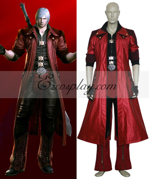 ITL Manufacturing Devil May Cry 4 Dante Cosplay Costume-Size Large