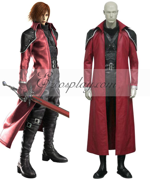 ITL Manufacturing Final Fantasy VII Genesis Rhapsodos Coat Cosplay Costume EFF0014