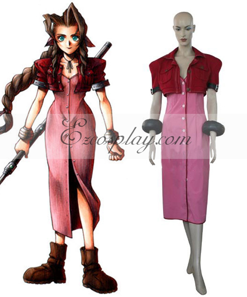 ITL Manufacturing Final Fantasy VII Aerith Cosplay Costume