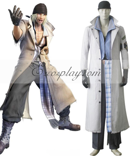 ITL Manufacturing Final Fantasy XIII Snow Villiers Cosplay Costume