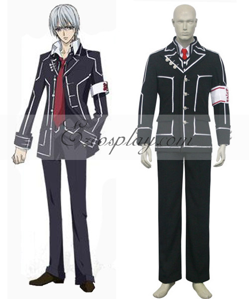 ITL Manufacturing Vampire Knight Kiryu Zero Boys' Day Class Halloween Cosplay Uniform Costume (Jacket Only)
