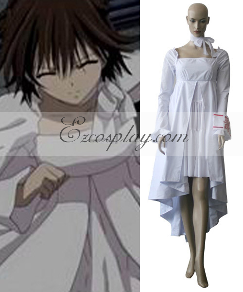 ITL Manufacturing Vampire Knight Yuuki Cross White Gown Cosplay Costume