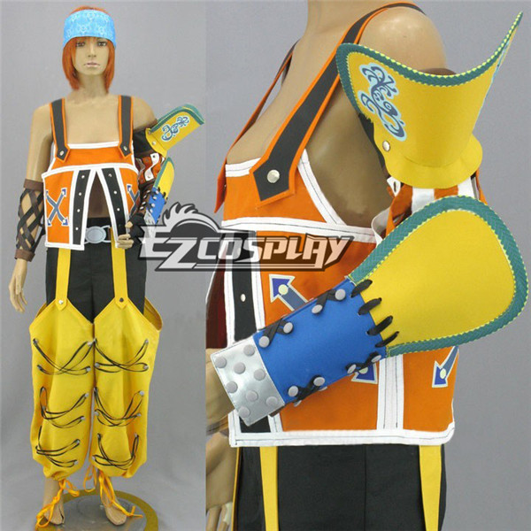 ITL Manufacturing Final Fantasy 10 Wakka Cosplay Costume