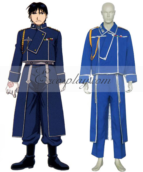 ITL Manufacturing Fullmetal Alchemist Roy Mustang Military Cosplay Costume
