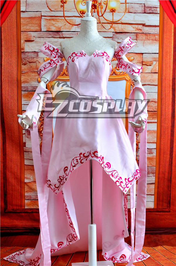 ITL Manufacturing GUNDAM SEED Lacus Clyne Cosplay Anime Costume-Y502