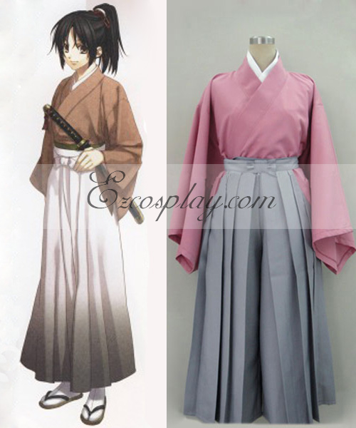 ITL Manufacturing Hakuouki Yukimura Chizuru Kimono Cosplay Costume
