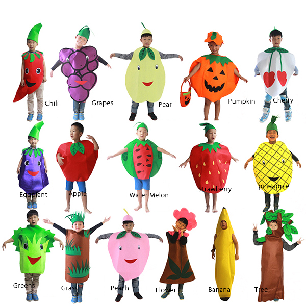 ITL Manufacturing Halloween Kids Plants and Vegetables Costume