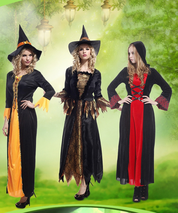 ITL Manufacturing Halloween Adult Costume Witches Cosplay Costume