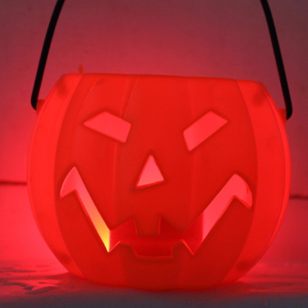 ITL Manufacturing Halloween Costume Party Decorations Glowing Howllowed-out Pumpkin Cosplay Prop