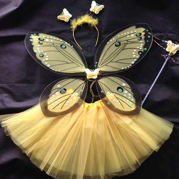 ITL Manufacturing Halloween Kids Costume Butterfly Angel Wings Cosplay Costume