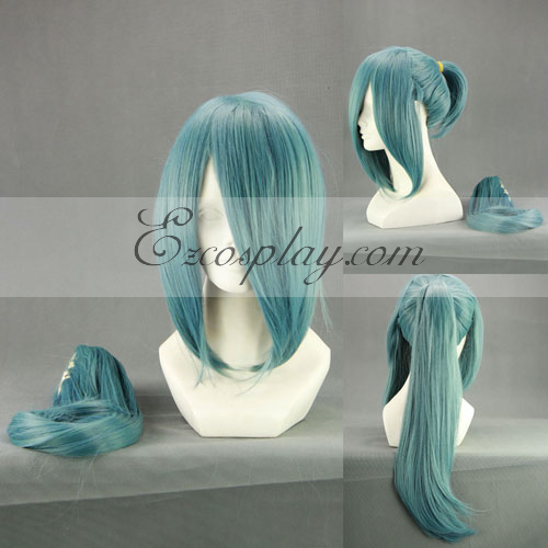 ITL Manufacturing Inazuma Eleven Ichirouta Kazemaru Blue Cosplay Wig-050C