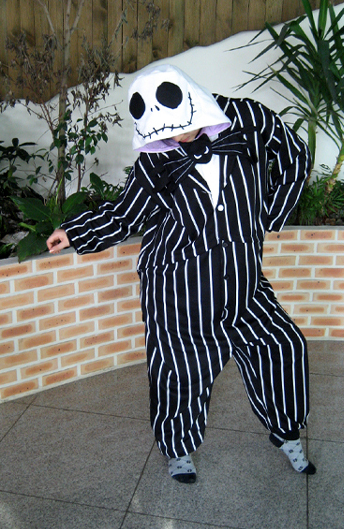 ITL Manufacturing Bone Jack Kigurumi Costume Pajamas EKP0025
