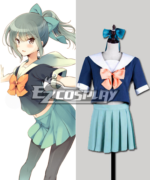 ITL Manufacturing Kantai Collection Yubari Sailor Uniform Cosplay Costume