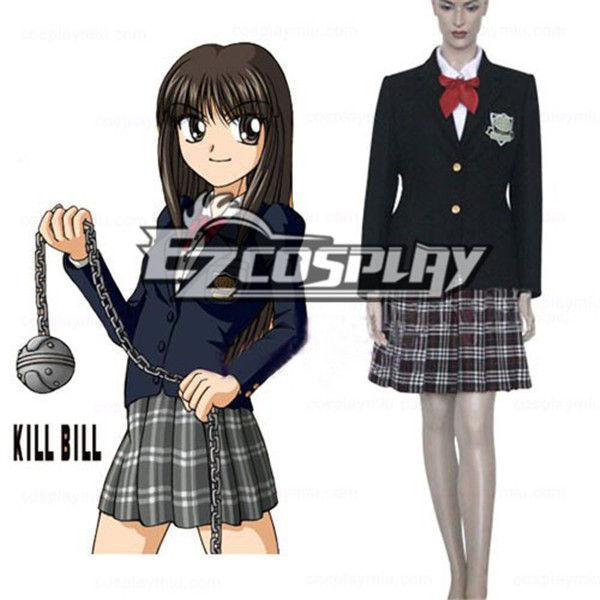 ITL Manufacturing Kill Bill Gogo Yubari School Uniform Cosplay Costume