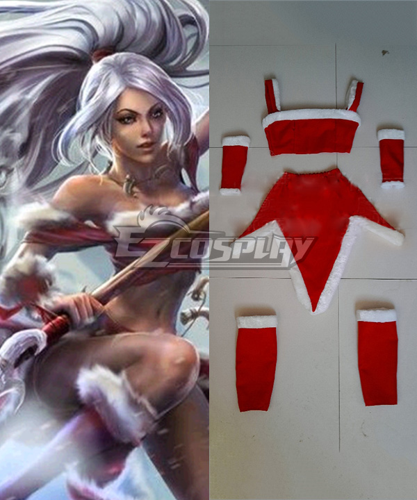ITL Manufacturing League of Legends LOL Nidalee The Bestial Huntress Snow Festival Cosplay Costume