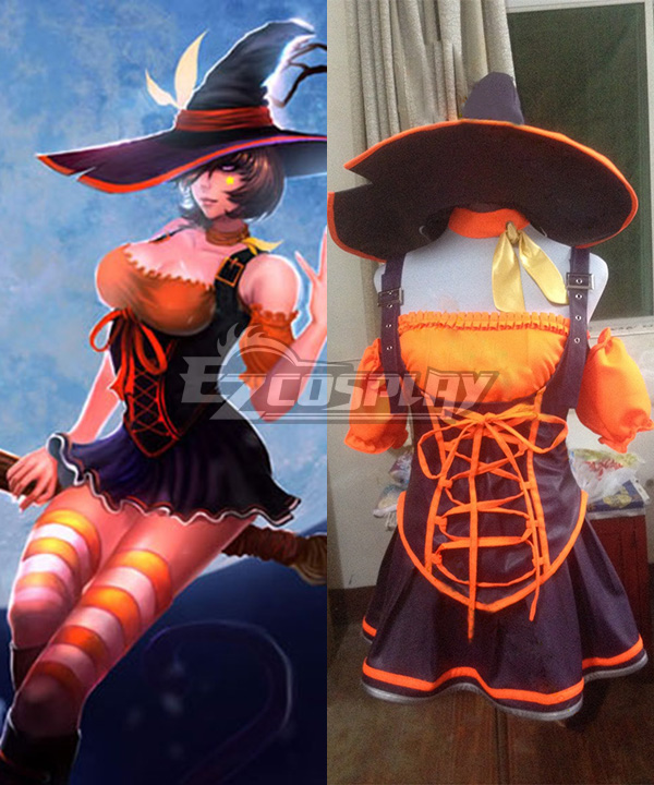 ITL Manufacturing League of Legends LOL Nidalee The Bestial Huntress Witch Charm Cosplay Costume