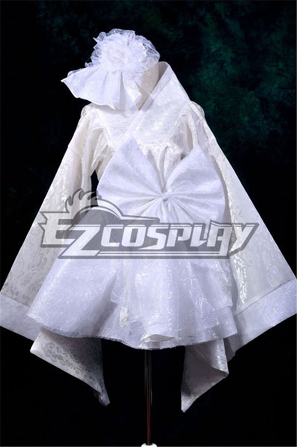 ITL Manufacturing Lolita White Improvement and Dress Suit Cosplay Anime Costume-Y533