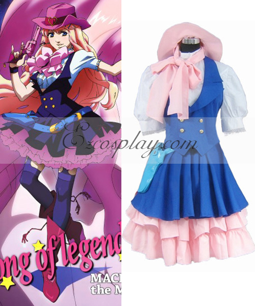ITL Manufacturing Macross Frontier Sheryl Nome Cowboy Suit Cosplay Costume