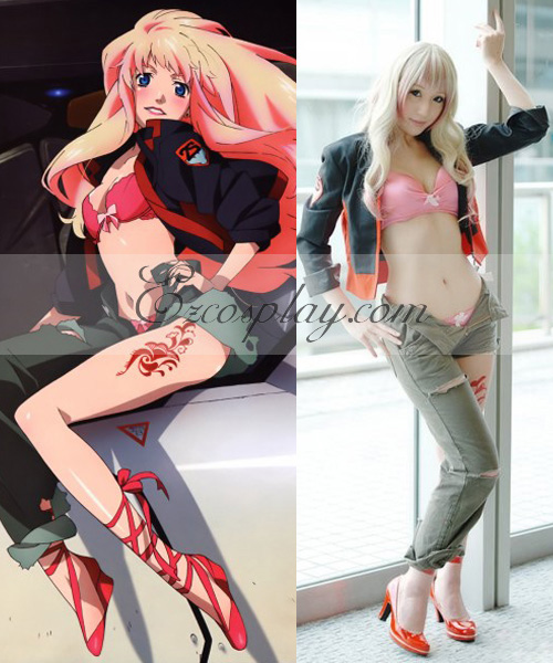ITL Manufacturing Macross Frontier Sheryl Nome Fly Suit Cosplay Costume