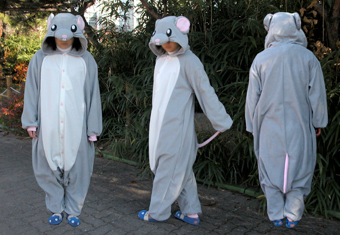 ITL Manufacturing Mouse Kigurumi Costume Pajamas EKP0031