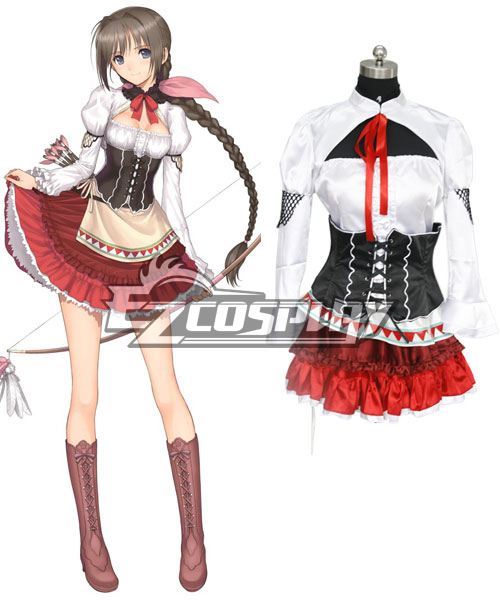ITL Manufacturing Neris cosplay costume from Shinning Hearts