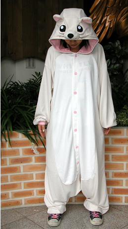 ITL Manufacturing Weasel Kigurumi Costume Pajamas EKP0026
