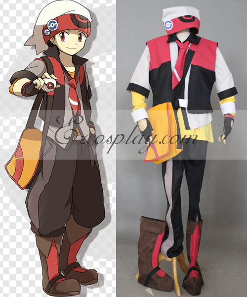 ITL Manufacturing Pokemon Pocket Monster Ruby Cosplay Costume