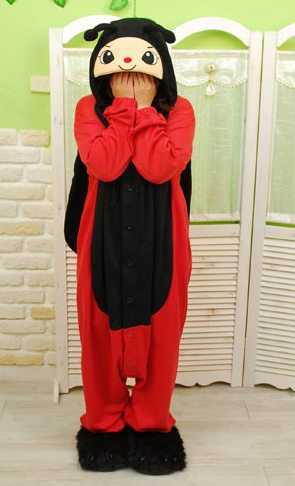 ITL Manufacturing Ladybird Kigurumi Costume Pajamas EKP0049