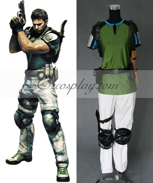 ITL Manufacturing Resident Evil 5 Chris Redfield Cosplay Costume