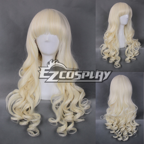 ITL Manufacturing Japan Harajuku Series Creamy White Curly Cosplay Wig-RL043