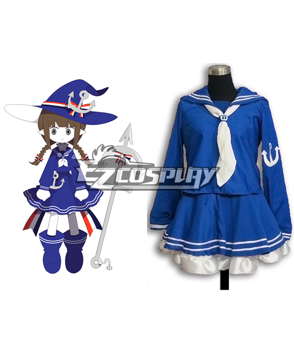 ITL Manufacturing Wadanohara and The Great Blue Sea Wadanohara Cosplay Costume