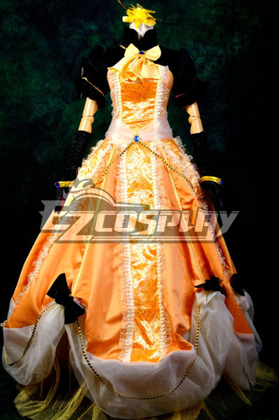 ITL Manufacturing Ruler Vocaloid-Kagamine Rin Gorgeous Dress Cosplay Costume